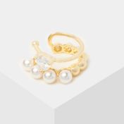 Arete earcuff con esferas