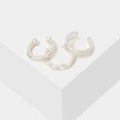 Set x 3 earcuff plateados