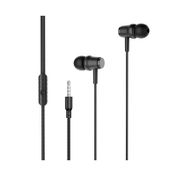 Audífonos alámbricos in ear negros Esenses EB-300