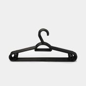 Ganchos para ropa x 6 unidades negros