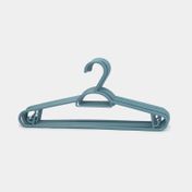 Ganchos para ropa x 5 unidades azul