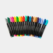 Plumones Faber Castell con punta de pincel x 20 unidades