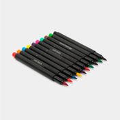 Plumones Faber Castell con punta de pincel x 20 unidades