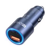 Cargador de carro 1 Hora de 35 W 3A con cable tipo C