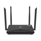 Router de 4 puertos D-Link DIR-825M, negro