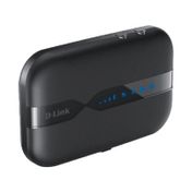 Router portable D-Link 4G LTE DWR-932C 150 Mbps, negro