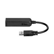 Adaptador USB 3.0 a ethernet Gigabit DUB-1312, negro