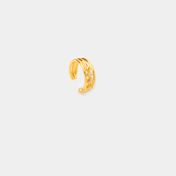 Arete earcuff triple aro dorado