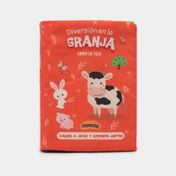 Libro tela: diversión en la granja