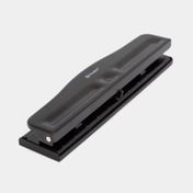 Perforadora 3 huecos para 11 hojas negra