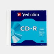 CD-R Verbatim de 52x 700 MB y 80 min