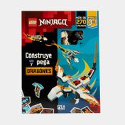 Lego ninjago: construye y pega dragones
