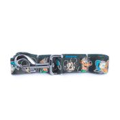 Correa para mascota talla M diseño Mickey, negro