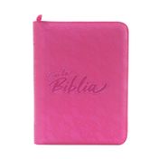 Biblia Reina Valera 1960: fucsia canto blanco