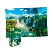 Rompecabezas de 1000 piezas: maravillas naturales - cataratas de Iguazú Argentina