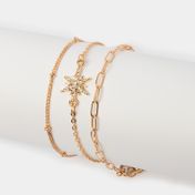 Set x 3 pulseras de estrella