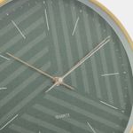 reloj-de-pared-circular-de-30-cm-verde-con-borde-beige-3-7701016445306