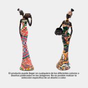 Figura de mujer con jarrón 38 x 9 cm surtido