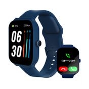 Smartwatch Slide SW750 de tablero rectangular, azul oscuro