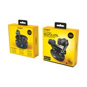 Audífonos Coby in ear CETW526BK, negros