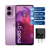Celular Motorola G24, RAM 4 GB, 256 GB, color lavanda