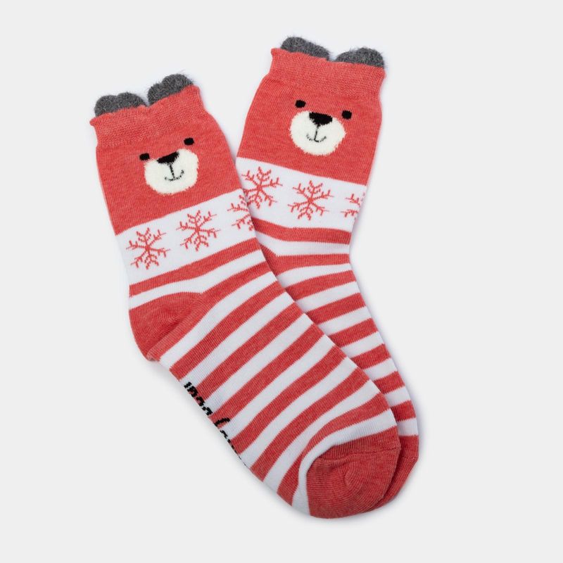 medias-color-salmon-henney-bear-diseno-oso-lineas-talla-unica-2-6923262244118