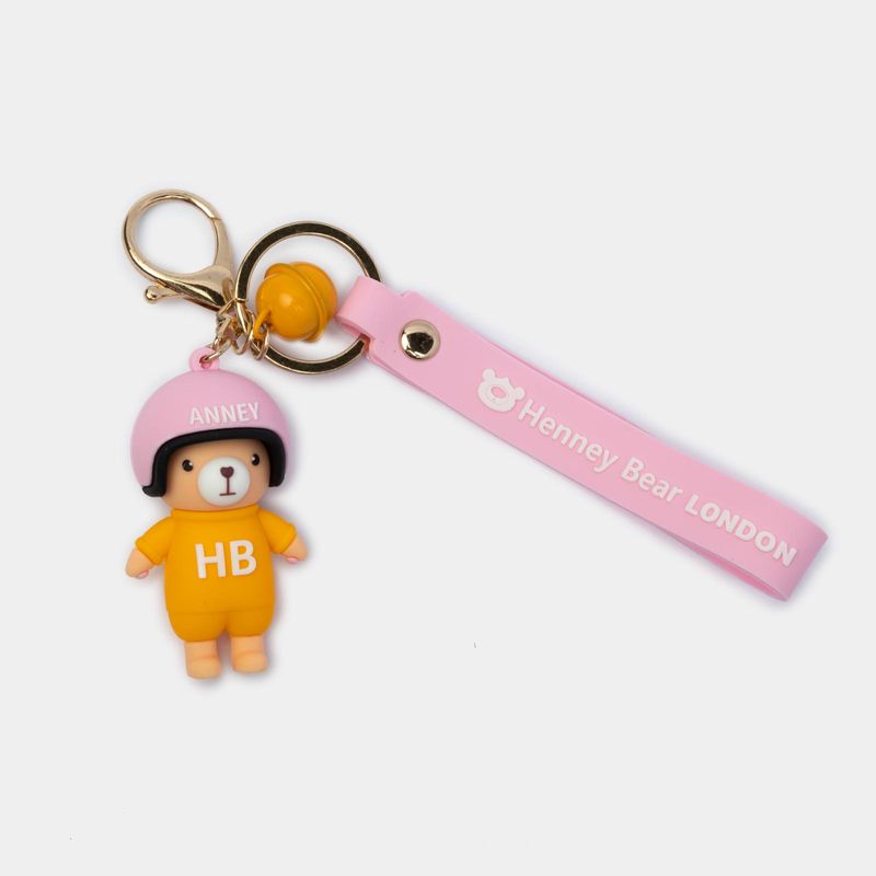 llavero-henney-bear-diseno-oso-motociclista-rosado-amarillo-6923262290719
