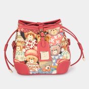 Cartera Henney Bear con correa de seguridad