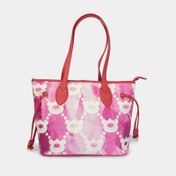 Bolso Tote Henney Bear con bolsillo externo, fucsia