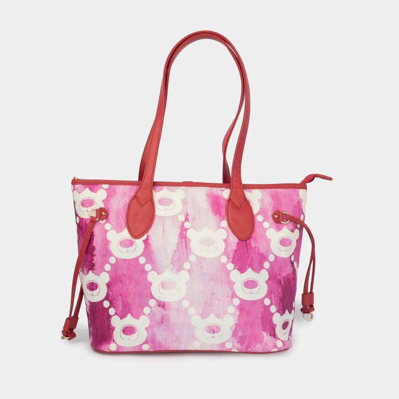 bolso-rojo-fucsia-tote-henney-bear-6923262272616