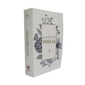 Biblia reina Valera 1960 Letra extralegible canto pintado, blanco