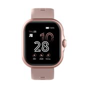 Smartwatch Cubitt Viva de tablero cuadrado, dorado rosa