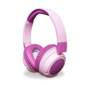 Audífonos tipo diadema Esenses con Bluetooth HP-1000, rosados