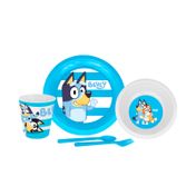 Set de vajilla infantil Bluey x 5 piezas