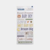 Stickers x 136 piezas, diseño Hello Little Boy