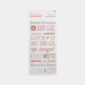 Stickers x 159 piezas, diseño Hello Little Girl