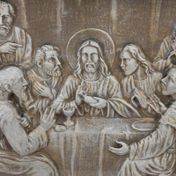 Cuadro 3D de 59 x 68 cm la última cena
