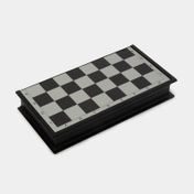Juego de ajedrez plegable con fichas magnéticas