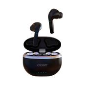 Audífonos In ear Bluetooth Coby Active Noise, negros