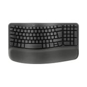 Teclado inalámbrico Logitech Wave, gris