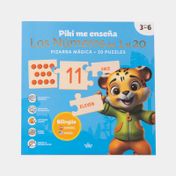 Piki me enseña los números del 1 al 20