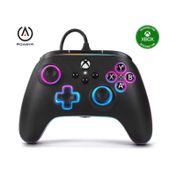 Control alámbrico Lumectra para Xbox, negro