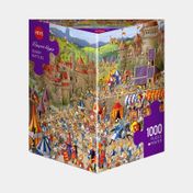 Rompecabezas Heye de 1000 piezas, Bunny battles