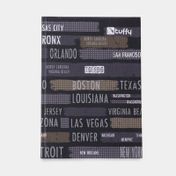 Cuaderno A5 cosido Tuffy 7 materias diseño ciudades