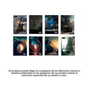 Cuaderno argollado cuadriculado 7 materias Norma (surtido)