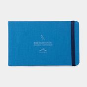 Cuaderno Alpen artístico acuarela de 22 x 14 cm, azul