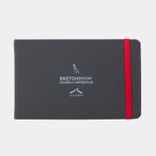 Cuaderno Alpen artístico acuarela de 22 x 14 cm, gris