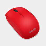 Mouse inalámbrico Maxell MOWL-100, rojo