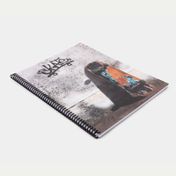 Cuaderno 105 Senfort argollado y cuadriculado de 80 hojas, 4 materias, surtido