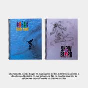Cuaderno 105 Senfort argollado y cuadriculado de 80 hojas, 4 materias, surtido